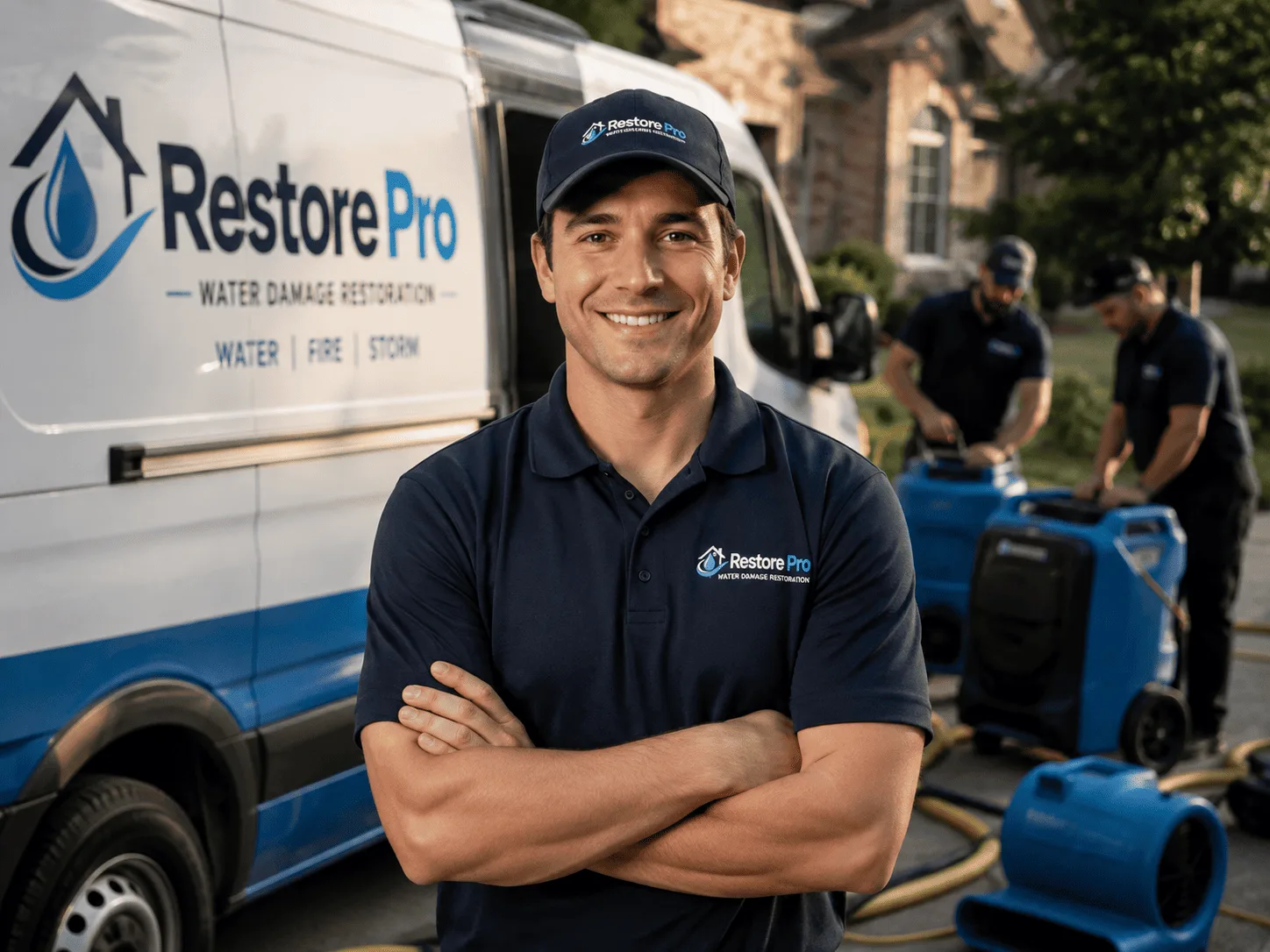 Water Damage Restoration company in Marty, SD